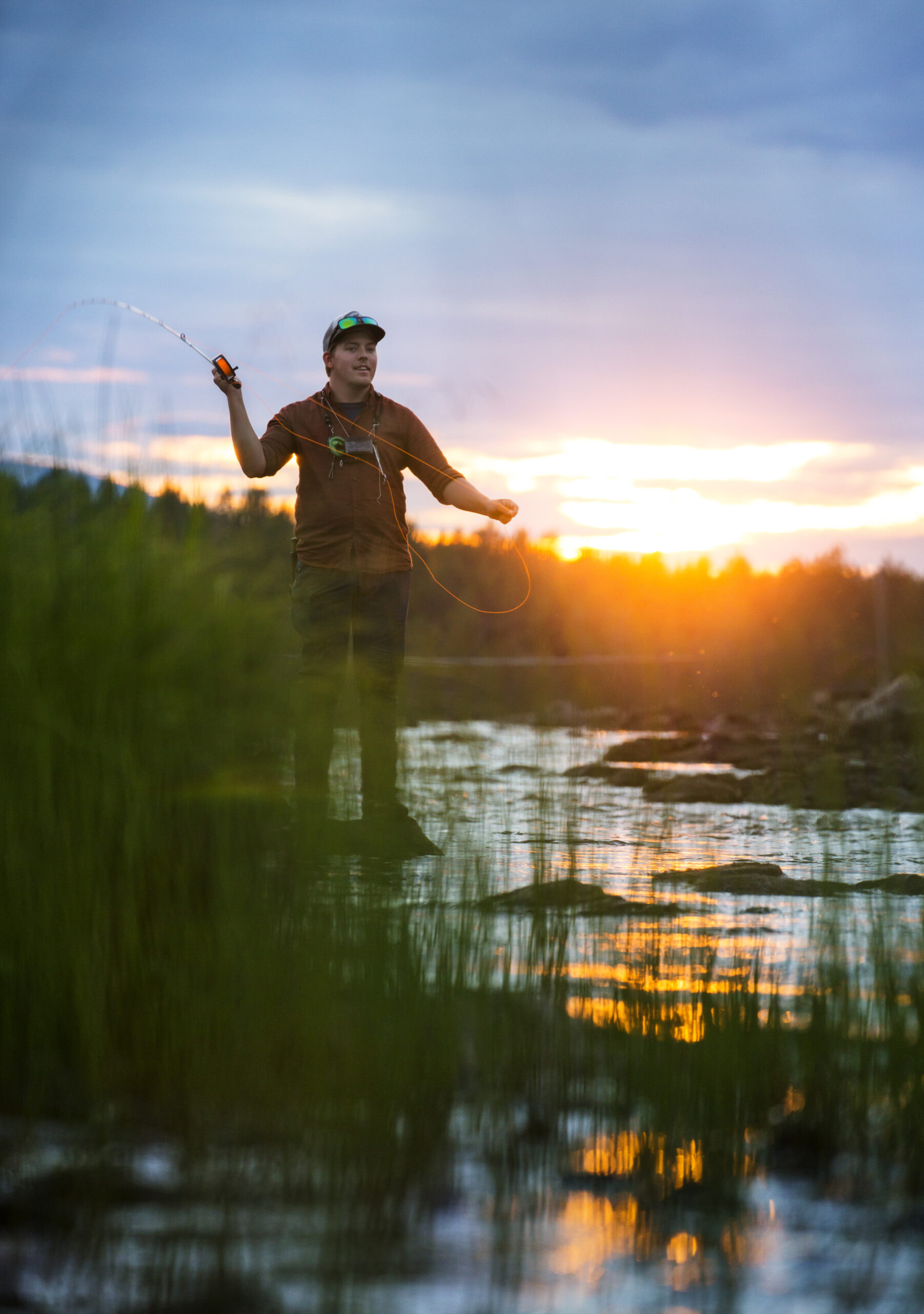 FÜNTAUF-FISCHEREI-TÄNNÄS-FLIEGENFISCHEREI-SONNENUNTERGANG-03-13633544-Foto_Roger_Borgelid