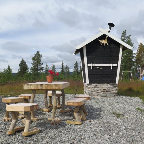 Röka fisk i Tännäskröket